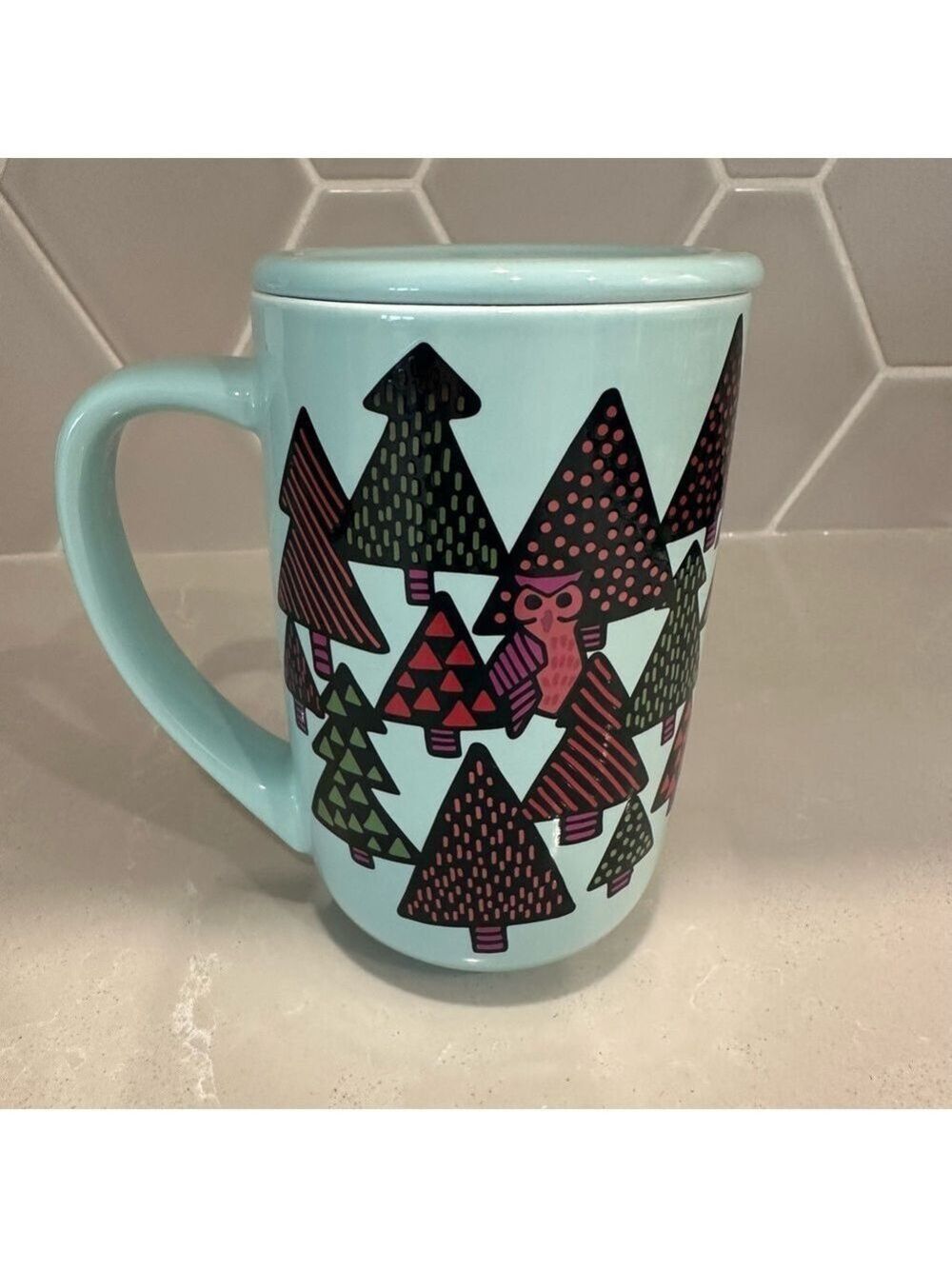 David’s Tea Nordic Colour Changing Christmas Tree Mug